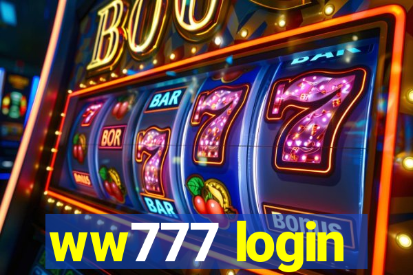 ww777 login